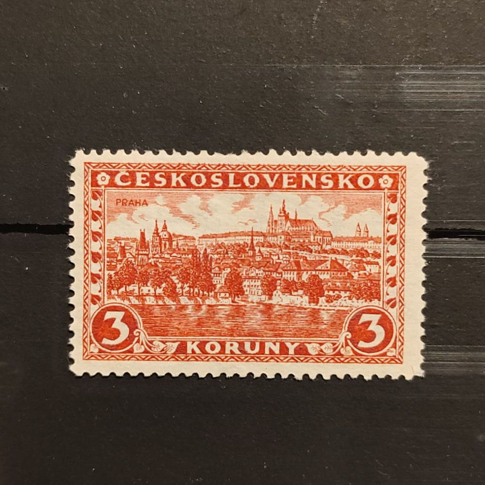 Briefmarke Tschechoslowakie, 3 Kč, Mi.254** 