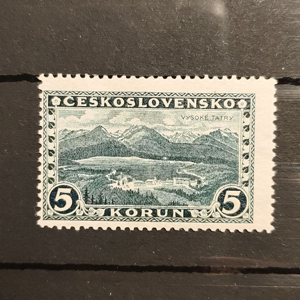 Briefmarke Tschechoslowakie, 5 Kč, Mi.256* 
