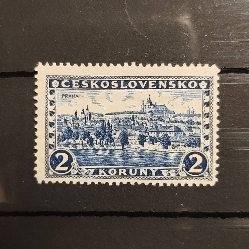 Briefmarke Tschechoslowakie, 2 Kč, Mi.253** 