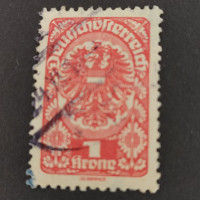 Briefmarke Österreich , 1Kr, Mi.273x# 