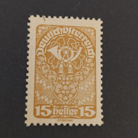 Briefmarke Österreich , 15H, Mi.262x* 