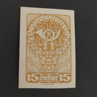 Briefmarke Österreich , 15H, Mi.279* 
