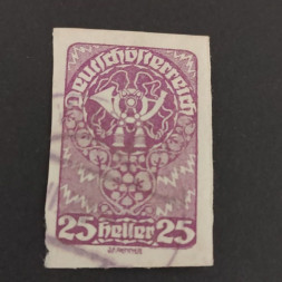 Briefmarke Österreich , 25H, Mi.280# 