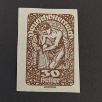 Briefmarke Österreich , 30H, Mi.281** 