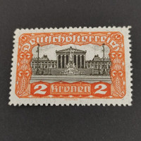 Briefmarke Österreich , 2Kr, Mi.284A** 