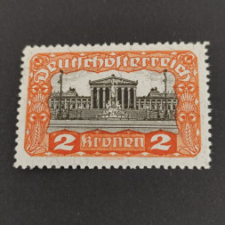 Briefmarke Österreich , 2Kr, Mi.284A** 