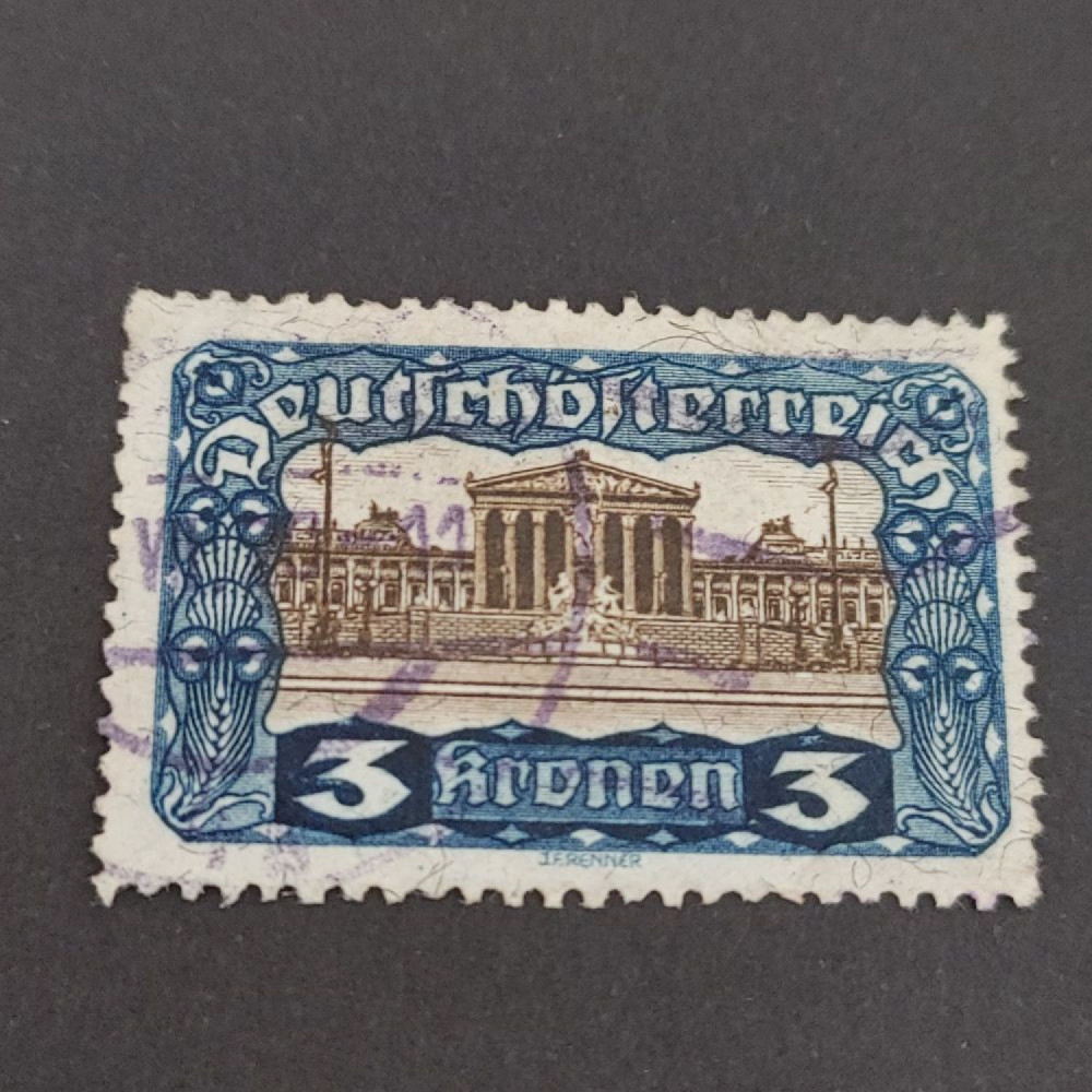 Známka Rakousko , 3Kr, Mi.286A# 