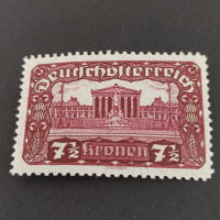 Briefmarke Österreich , 7½Kr, Mi.289A** 