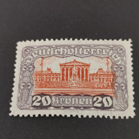 Briefmarke Österreich , 20Kr, Mi.291A** 