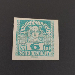 Briefmarke Österreich , 6H, Mi.296x** 