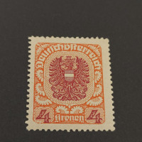 Briefmarke Österreich , 4Kr, Mi.317x** 