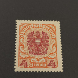 Briefmarke Österreich , 4Kr, Mi.317x** 