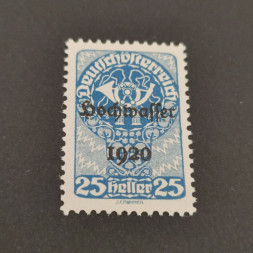 Briefmarke Österreich , 25+(50) H, Mi.344** 