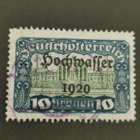 Briefmarke Österreich , 10+(20) Kr, Mi.358# 