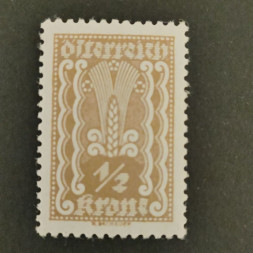 Briefmarke Österreich , ½Kr, Mi.360** 