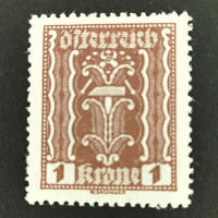 Briefmarke Österreich , 1Kr, Mi.361** 