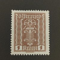 Briefmarke Österreich , 1Kr, Mi.361* 