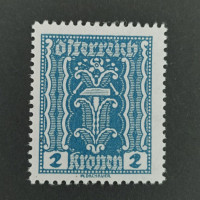 Briefmarke Österreich , 2Kr, Mi.362** 