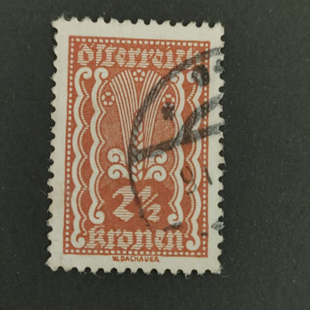 Sello Austria , 2½Kr, Mi.363, usado# 