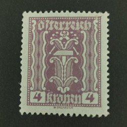 Briefmarke Österreich , 4Kr, Mi.364** 