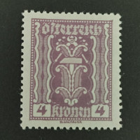 Briefmarke Österreich , 4Kr, Mi.364* 