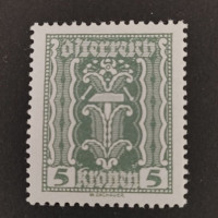 Briefmarke Österreich , 5Kr, Mi.365** 