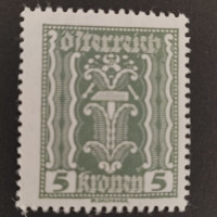 Briefmarke Österreich , 5Kr, Mi.365* 