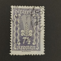 Briefmarke Österreich , 7½Kr, Mi.366# 