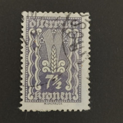 Briefmarke Österreich , 7½Kr, Mi.366# 
