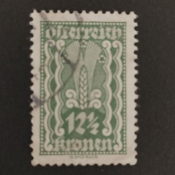 Briefmarke Österreich , 12½Kr, Mi.368# 