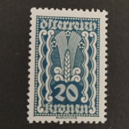 Briefmarke Österreich , 20Kr, Mi.370** 
