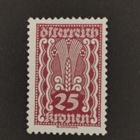 Briefmarke Österreich , 25Kr, Mi.371** 