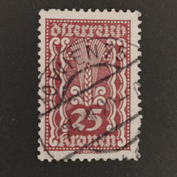 Briefmarke Österreich , 25Kr, Mi.371# 