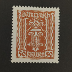 Selo Áustria , 50Kr, Mi.374, MNH** 