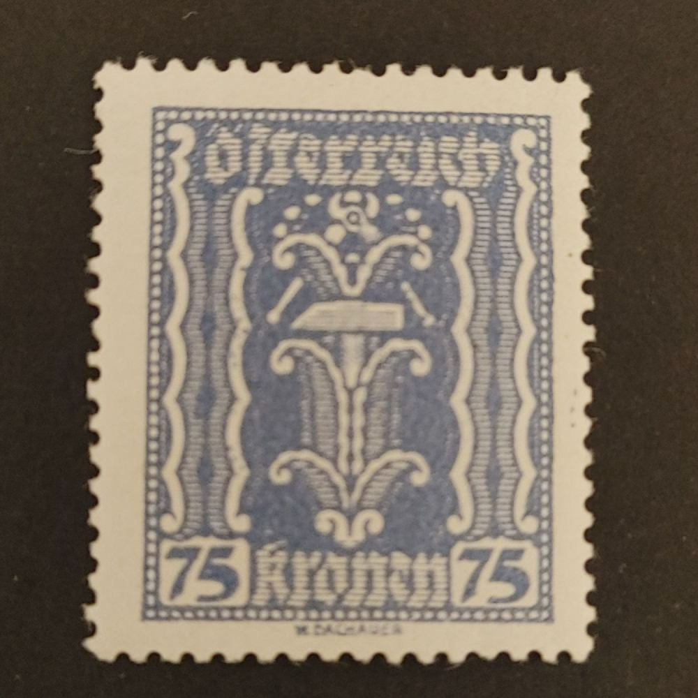 Selo Áustria , 75Kr, Mi.376, MNH** 