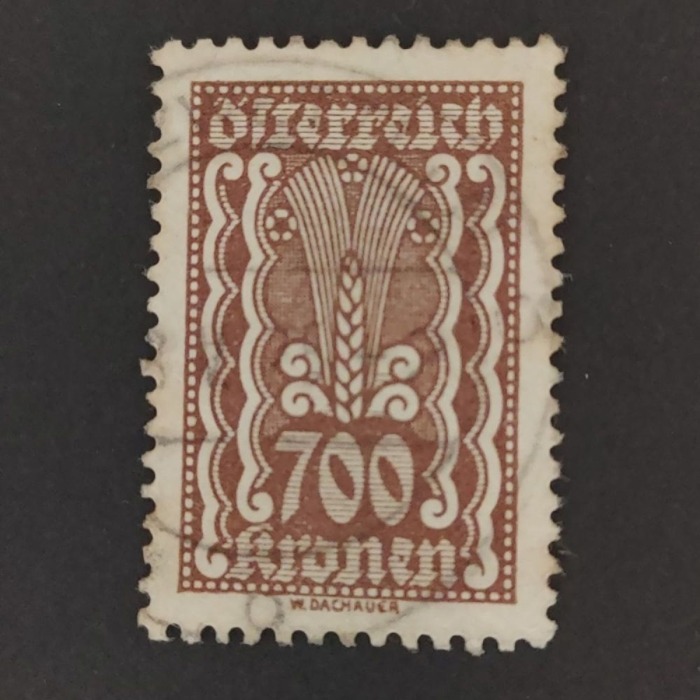 Briefmarke Österreich , 700Kr, Mi.389# 