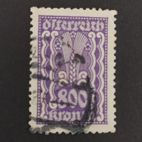 Briefmarke Österreich , 800Kr, Mi.390# 