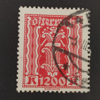 Briefmarke Österreich , 1200Kr, Mi.392# 