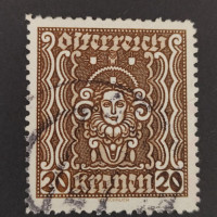 Briefmarke Österreich , 20Kr, Mi.398A# 