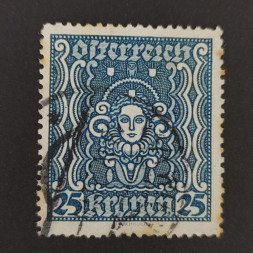 Stamp Austria , 25Kr, Mi.399A, used# 