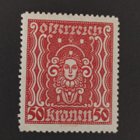 Briefmarke Österreich , 50Kr, Mi.400A* 