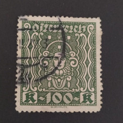 Stamp Austria , 100Kr, Mi.401A, used# 