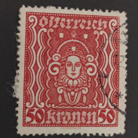 Briefmarke Österreich , 50Kr, Mi.400A# 