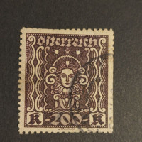 Briefmarke Österreich , 200Kr, Mi.402A# 