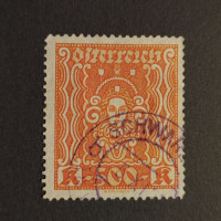Briefmarke Österreich , 500Kr, Mi.403A# 