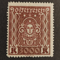 Stamp Austria , 3000Kr, Mi.406A, MNH** 