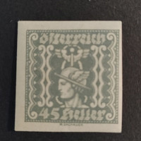 Stamp Austria , 45H, Mi.409, MH* 