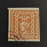 Stamp Austria , 75H, Mi.410, used# 