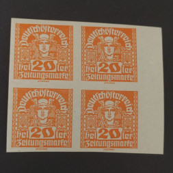 Briefmarke Österreich , 20H, Mi.303x** 
