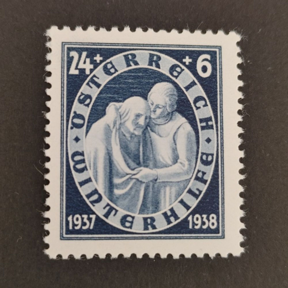 Briefmarke Österreich-Ungarn, Mi.644**, 24+6 G